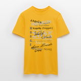 Männer T-Shirt HYGGELIG - Gelb