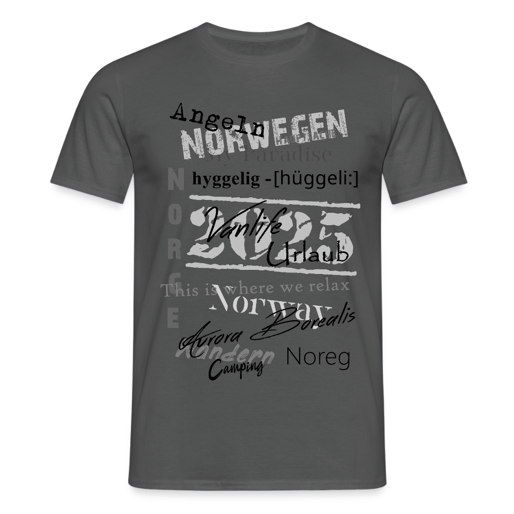 Männer T-Shirt HYGGELIG - Anthrazit