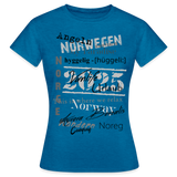 Frauen HYGGELIG T-Shirt - Antikblaues Saphir meliert