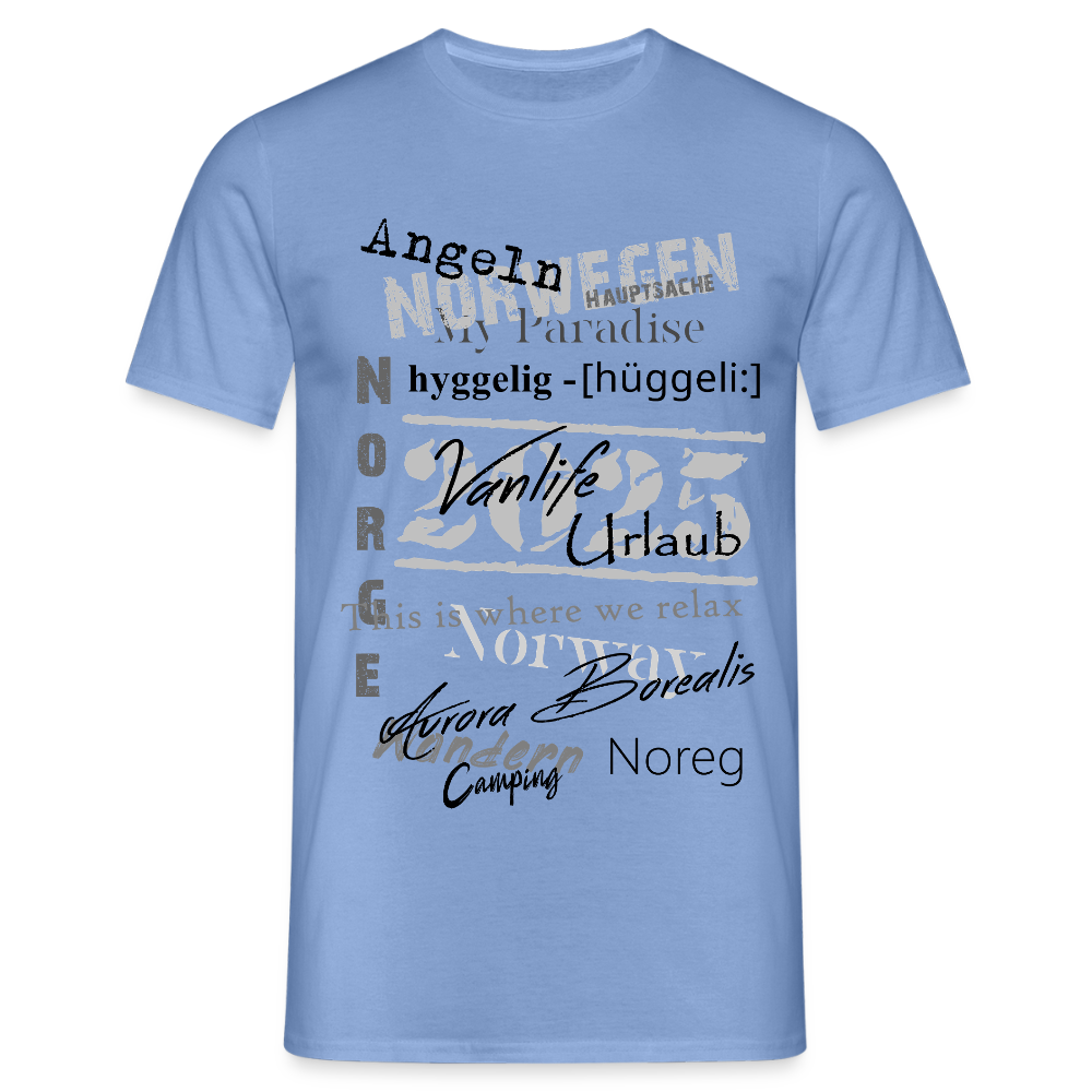 Männer T-Shirt HYGGELIG - carolina blue
