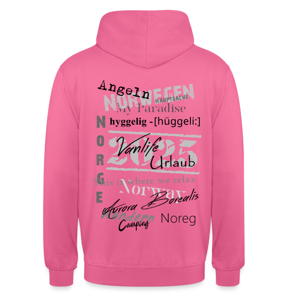 Klassischer UNISEX Hoodie 2025 - Pink