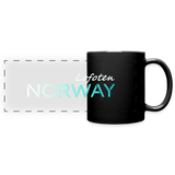 Panoramatasse farbig Lofoten NORWAY - Schwarz