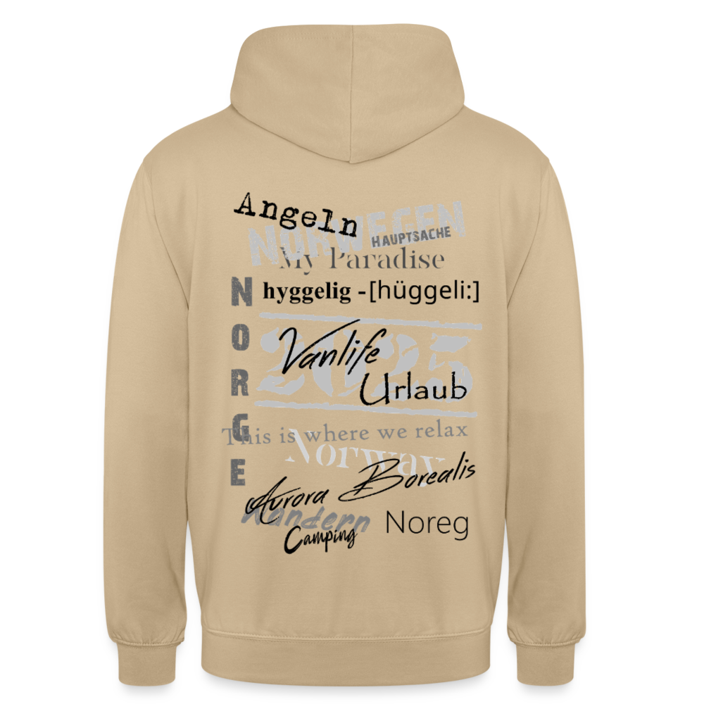 Klassischer UNISEX Hoodie 2025 - Beige