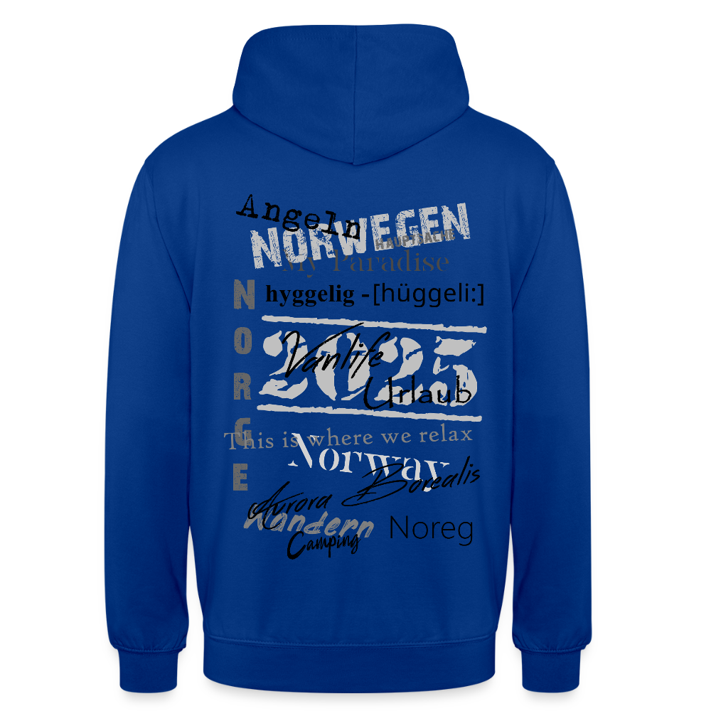 Klassischer UNISEX Hoodie 2025 - Royalblau