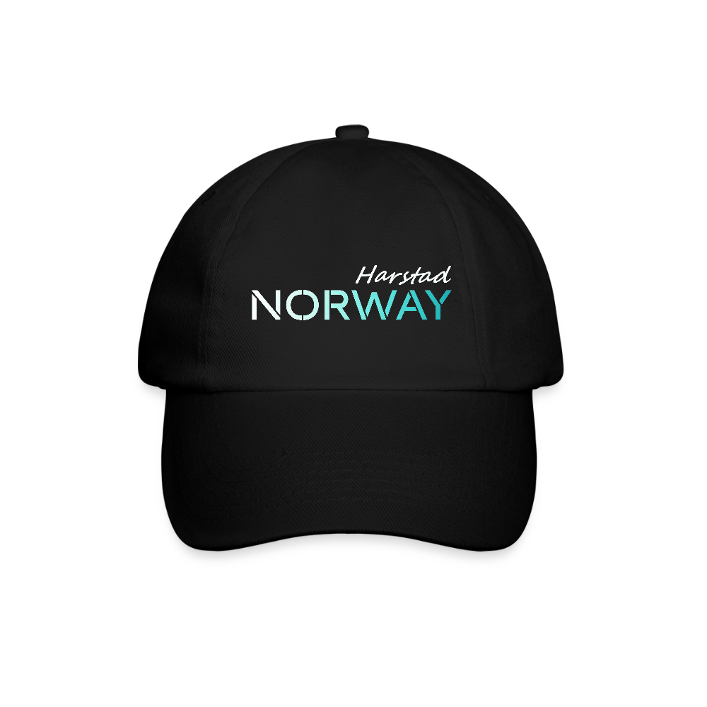 Baseballkappe HARSTAD - Schwarz/Schwarz