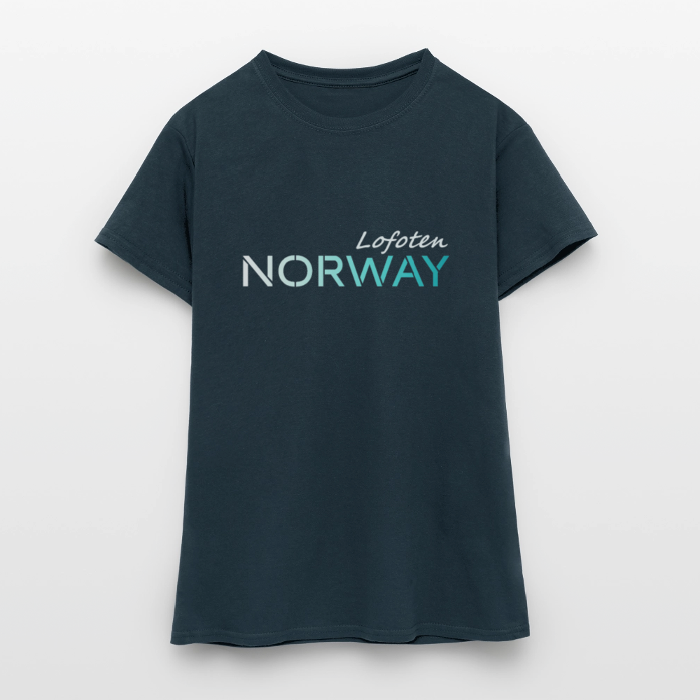 Frauen LOFOTEN T-Shirt - Navy