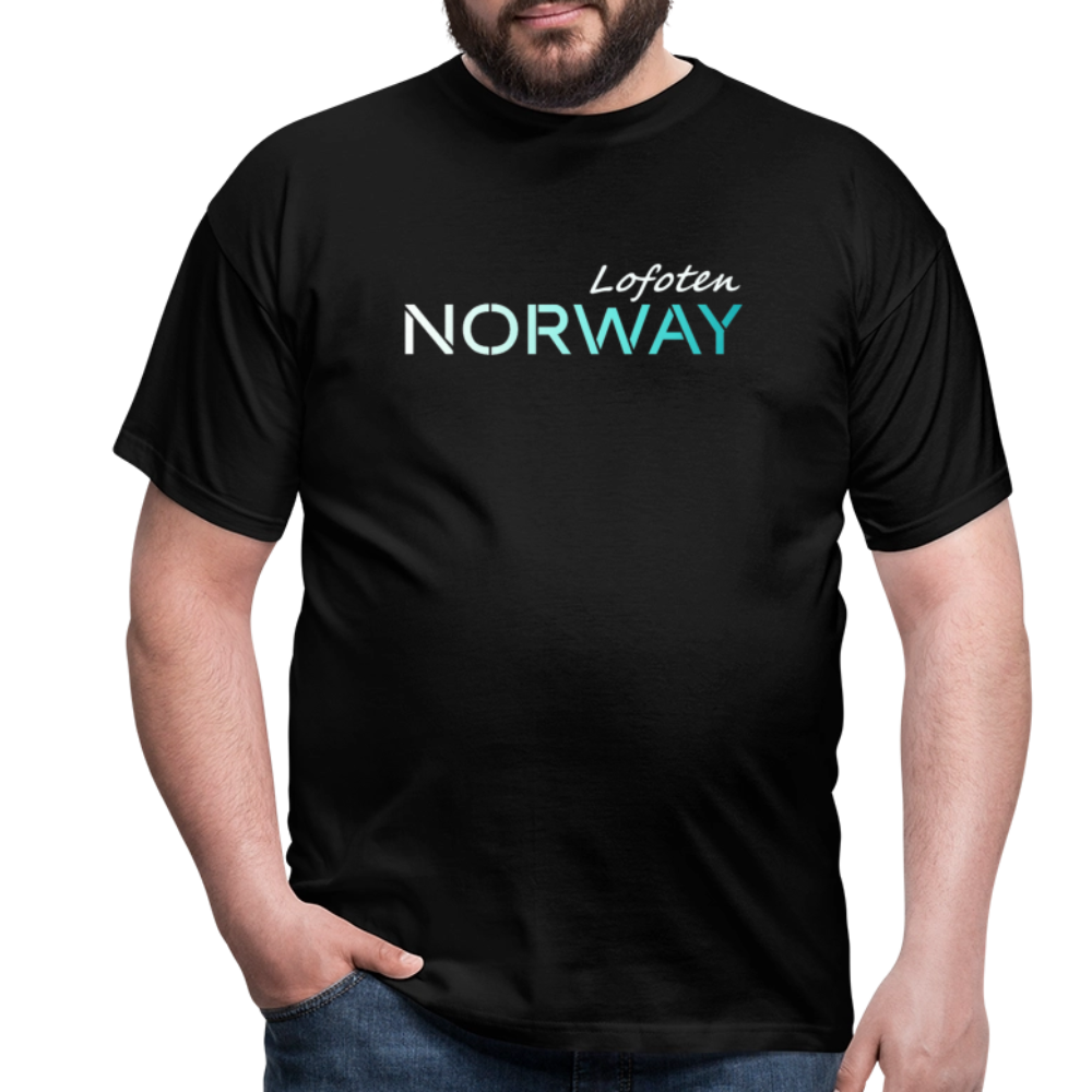 Männer T-Shirt - Schwarz