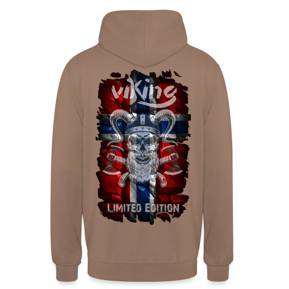 Unisex Hoodie Viking - Mokka