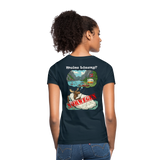 Frauen T-Shirt Meine Lösung - Navy
