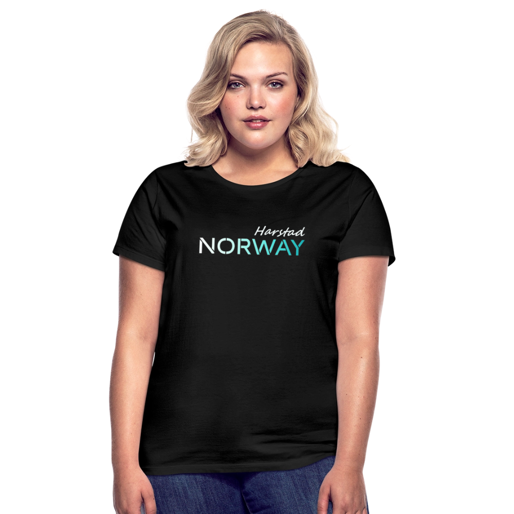 Frauen HARSTAD T-Shirt - Schwarz