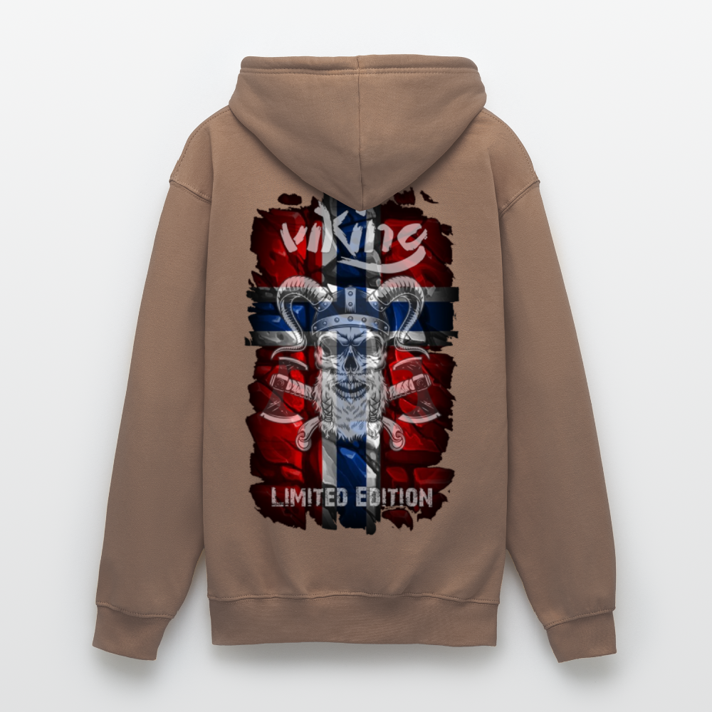 Unisex Hoodie Viking - Mokka