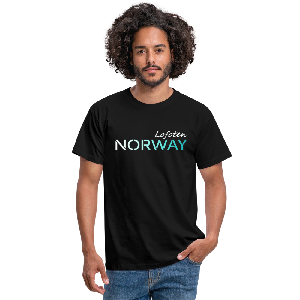 Männer T-Shirt - Schwarz