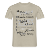 Männer T-Shirt HYGGELIG - Sandbeige