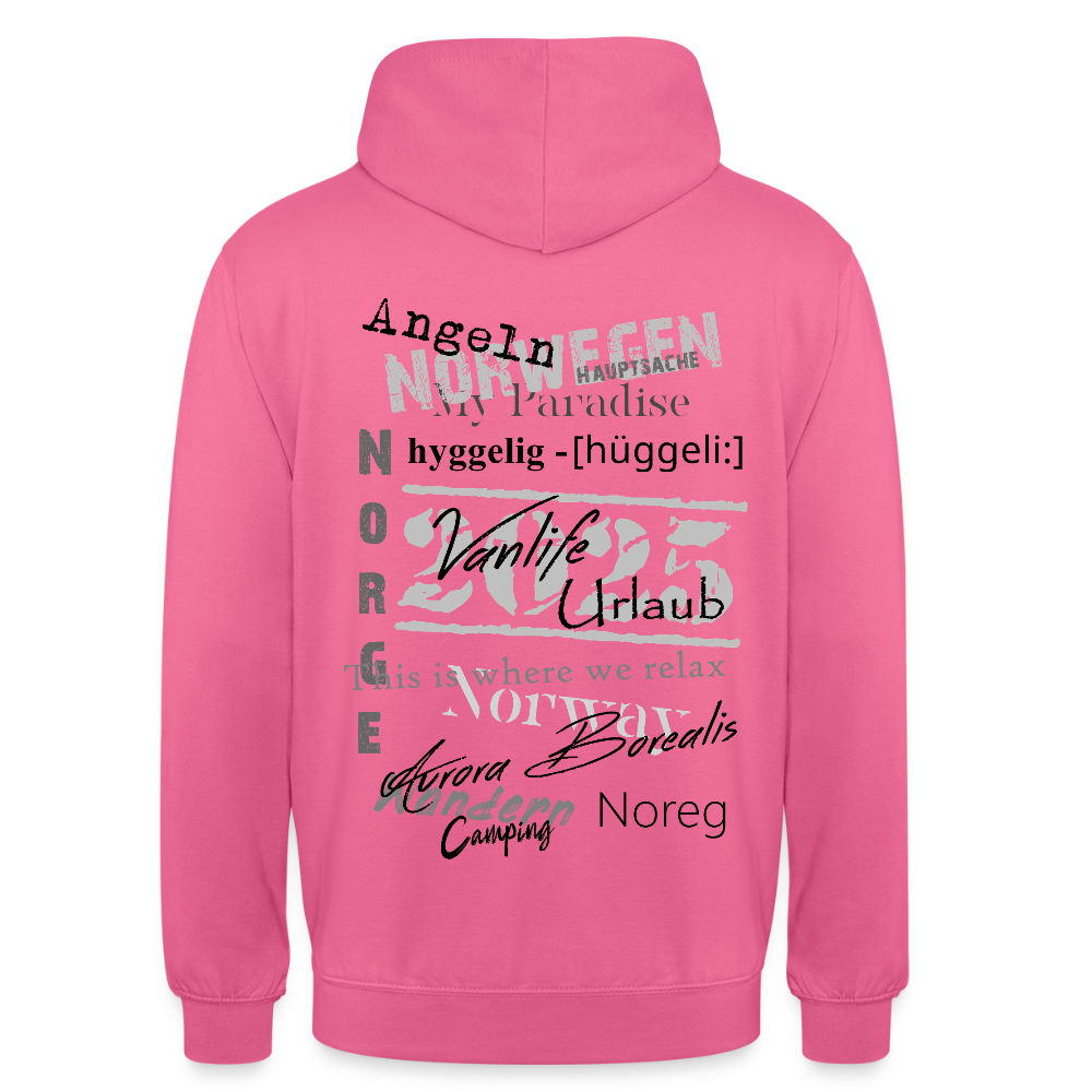 Klassischer UNISEX Hoodie 2025 - Pink
