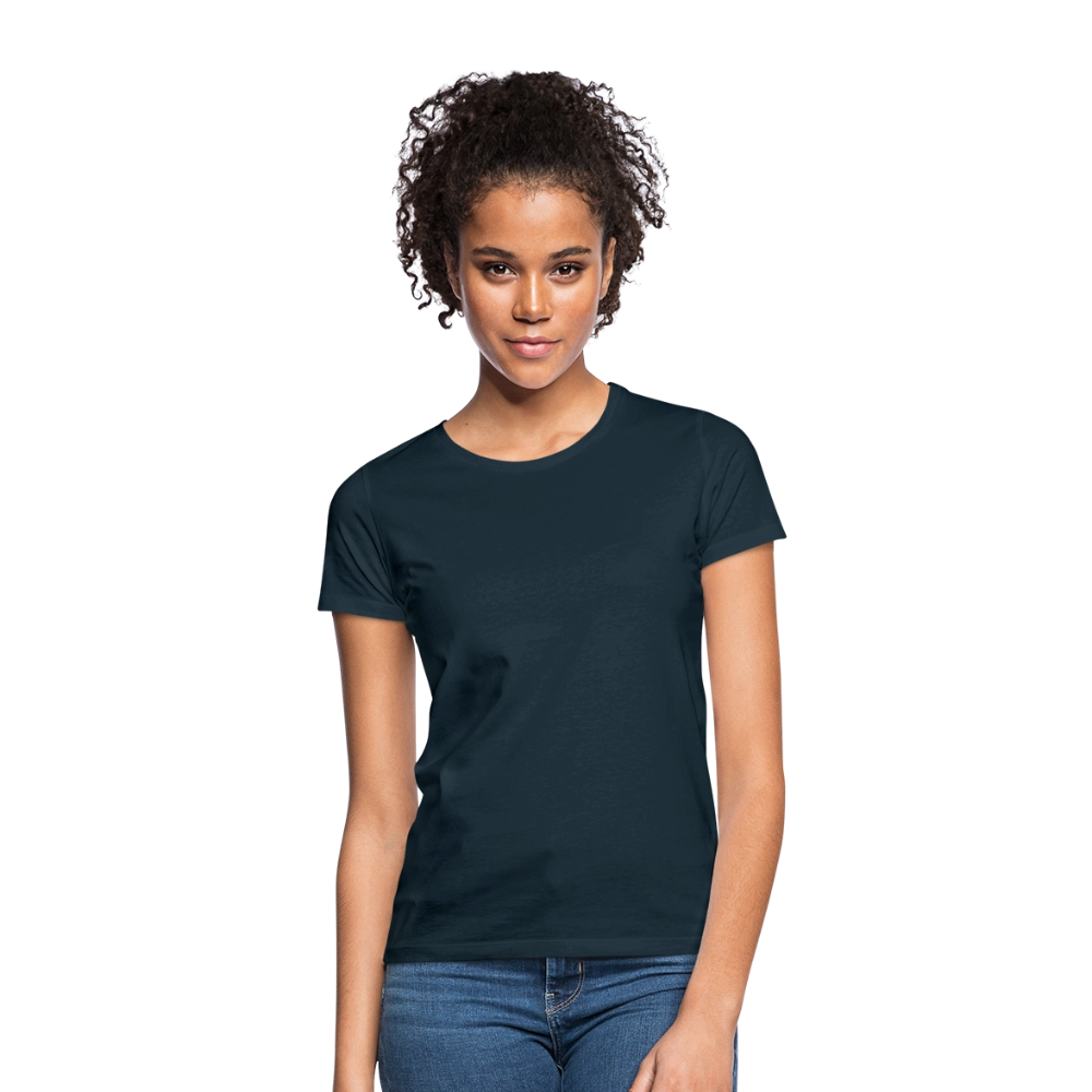 Frauen T-Shirt Meine Lösung - Navy