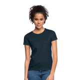 Frauen T-Shirt Meine Lösung - Navy