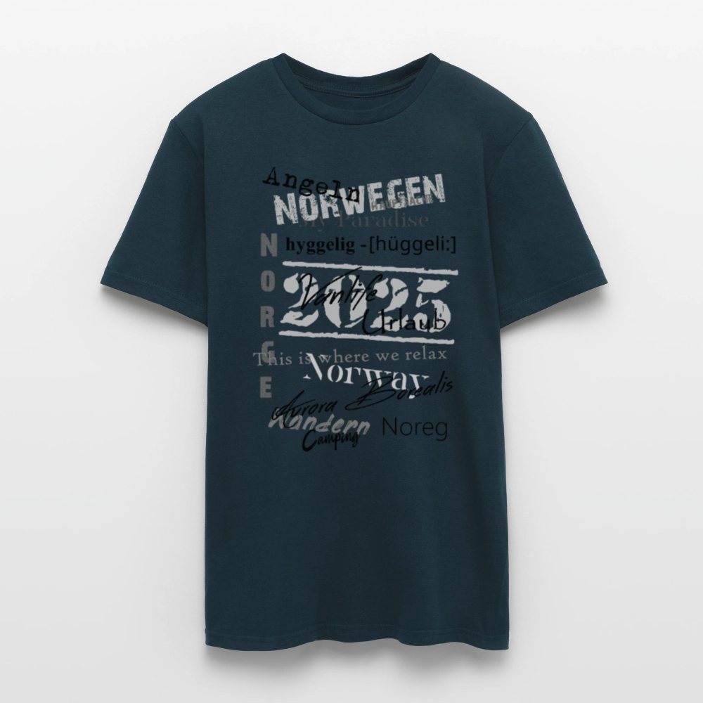 Männer T-Shirt HYGGELIG - Navy