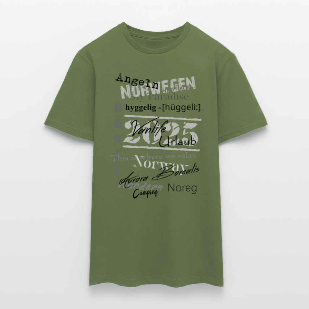 Männer T-Shirt HYGGELIG - Militärgrün