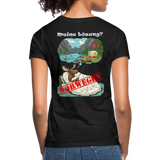 Frauen T-Shirt Meine Lösung - Schwarz