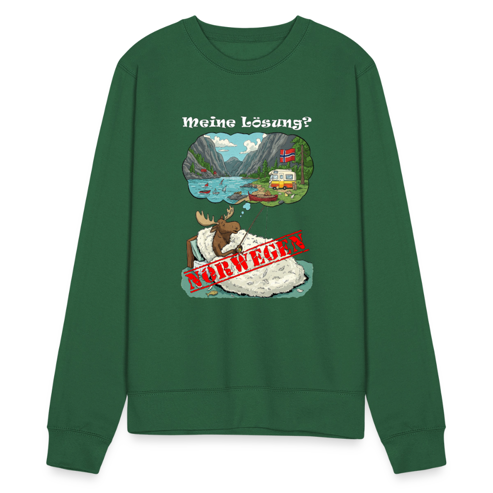 Unisex Pullover Meine Lösung - Grün