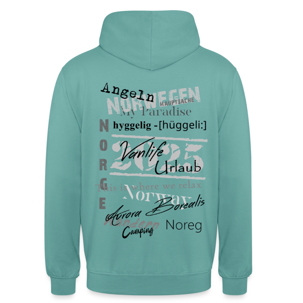 Klassischer UNISEX Hoodie 2025 - Pastelltürkis