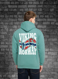 VIKING VIBES Unisex Hoodie | Norwegen Statement Pullover | Retro Kapuzenpullover